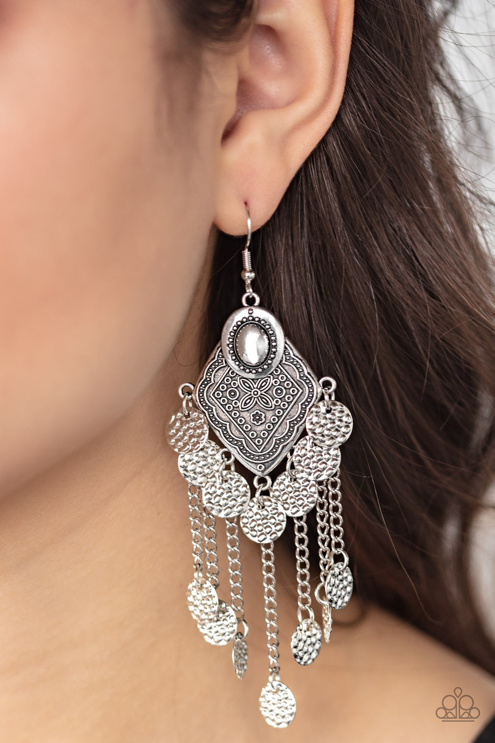 Garden Explorer - Silver earrings