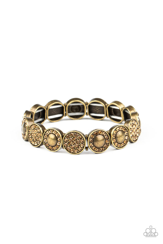 Glamour Garden - Brass bracelet