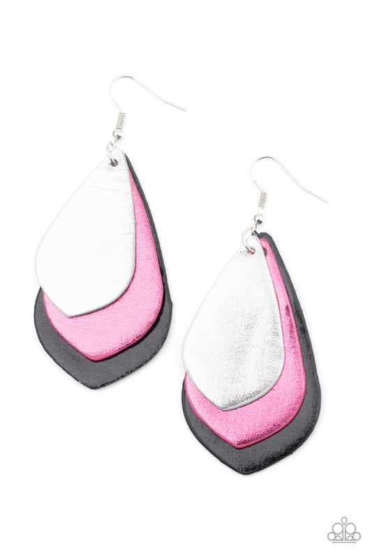 GLISTEN Up! - Pink/Multi earrings