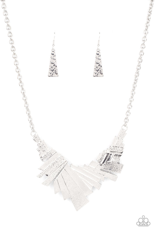 Happily Ever AFTERSHOCK - Silver necklace