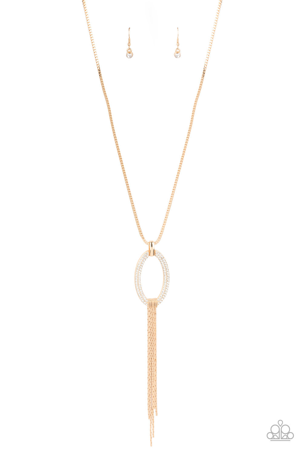 Head OVAL Heels - Gold necklace