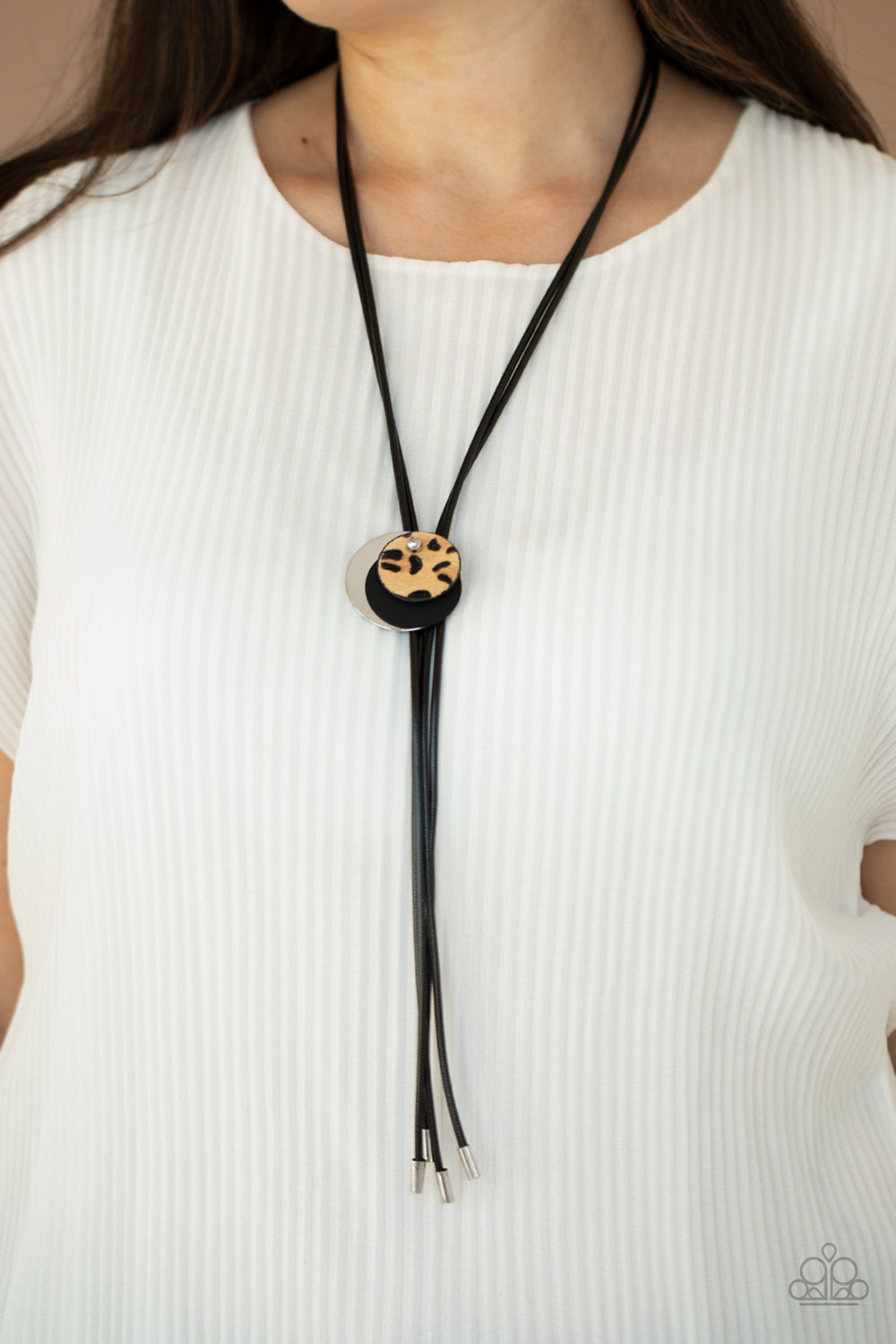 Im FELINE Good - Black Multi necklace