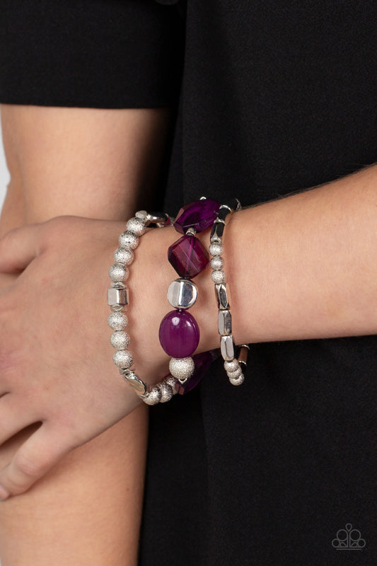 Marina Magic- Purple bracelet