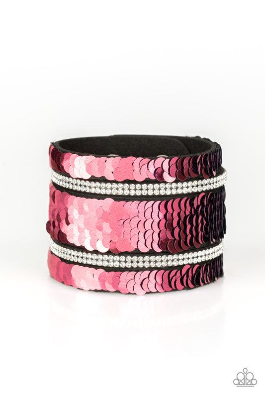 MERMAID Service - Pink wrap bracelet
