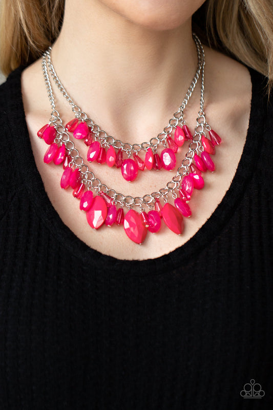 Midsummer Mixer - Pink necklace