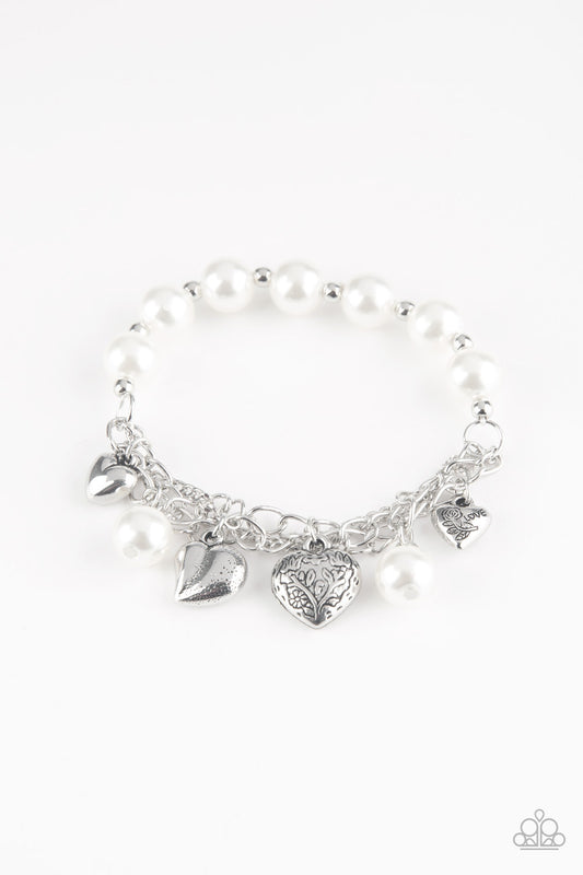 More Amour - White bracelet