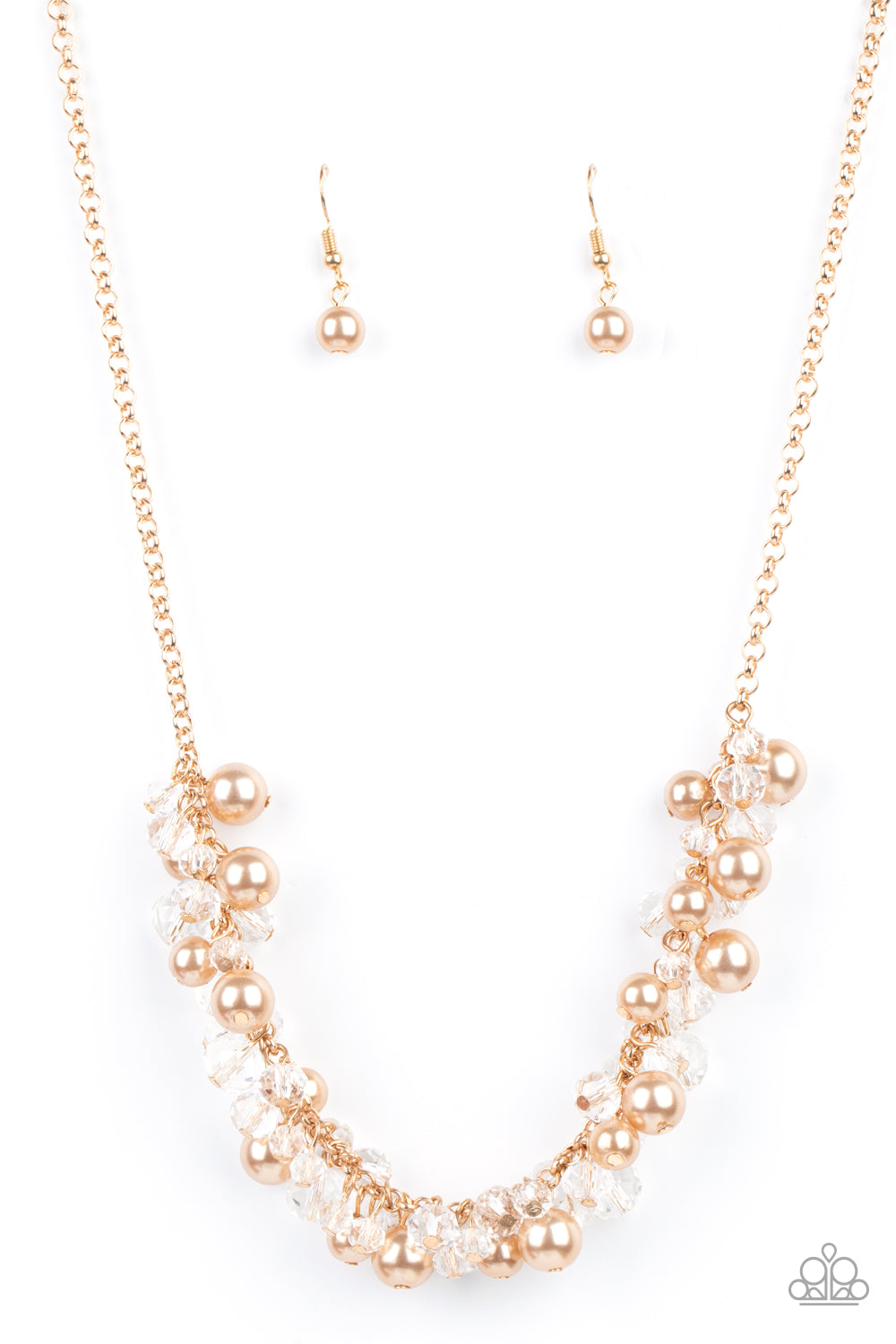 Pardon My FRINGE - Brown pearl necklace