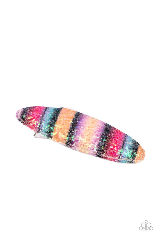 Rainbow Pop Summer - Multicolor Hair Clip