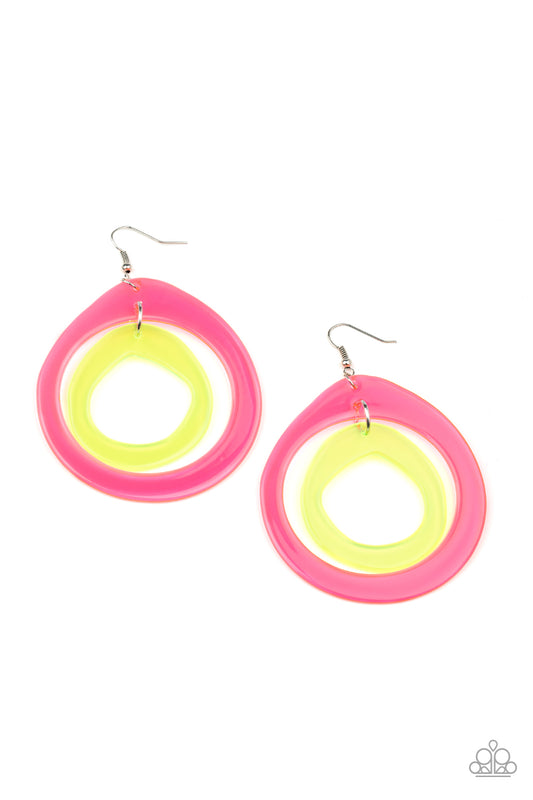 Show Your True NEONS - Multi acrylic earrings