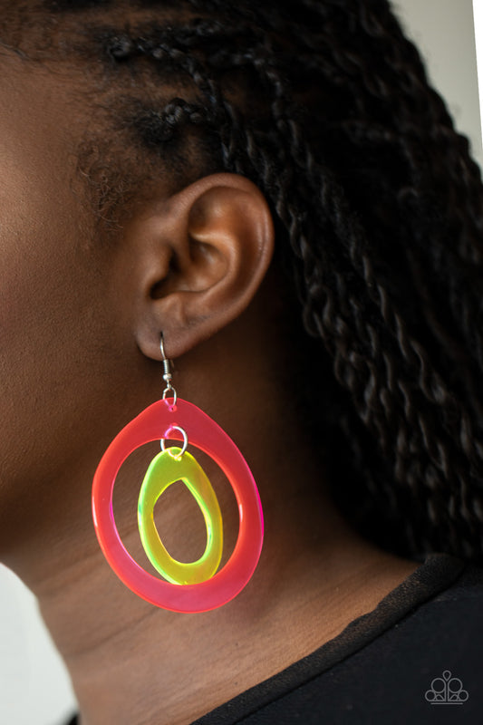Show Your True NEONS - Multi acrylic earrings