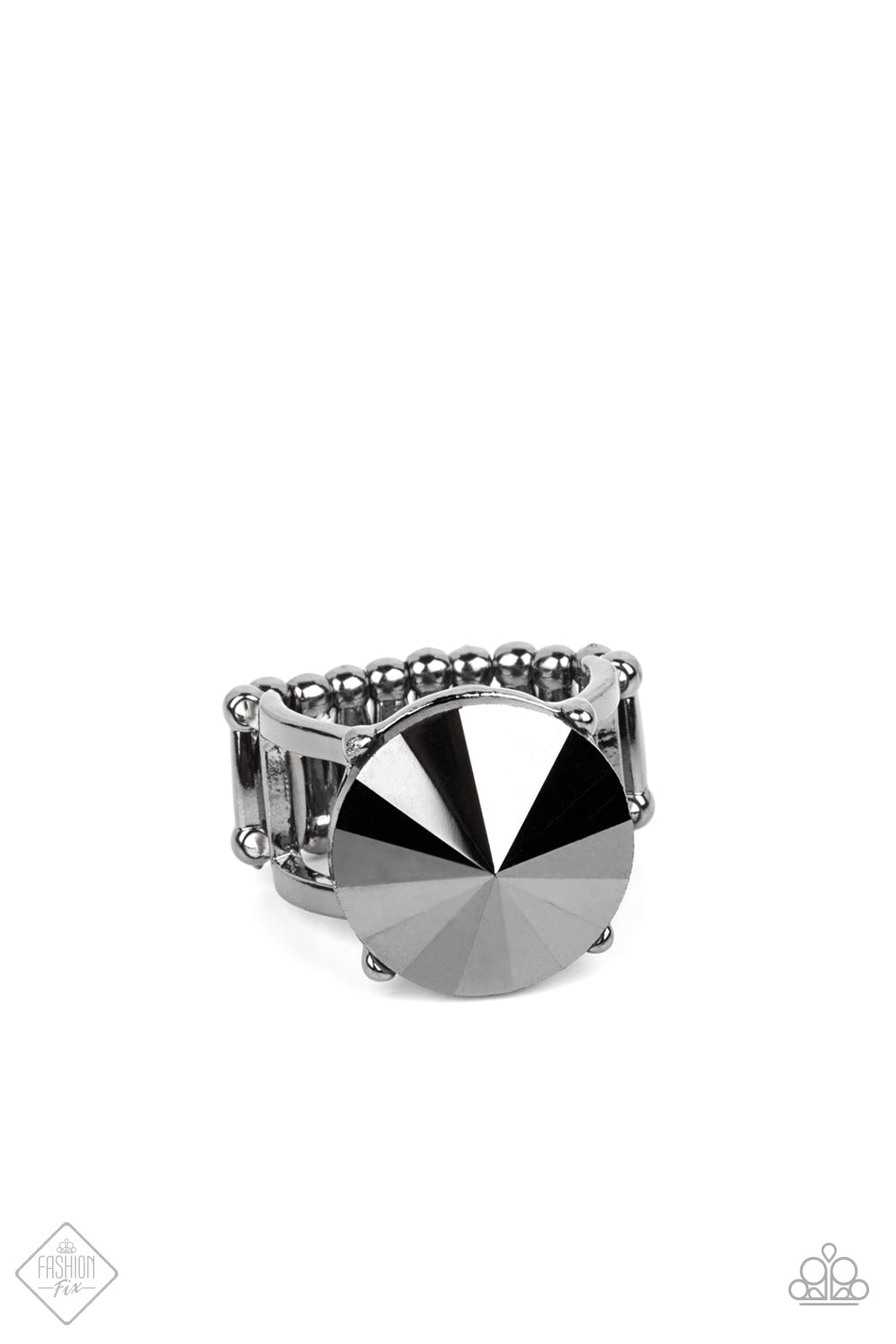 Showcase Social - Black/Gunmetal ring