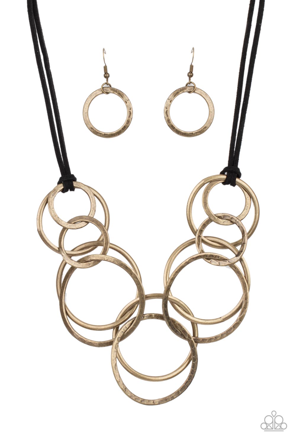 Spiraling Out of COUTURE - Brass necklace