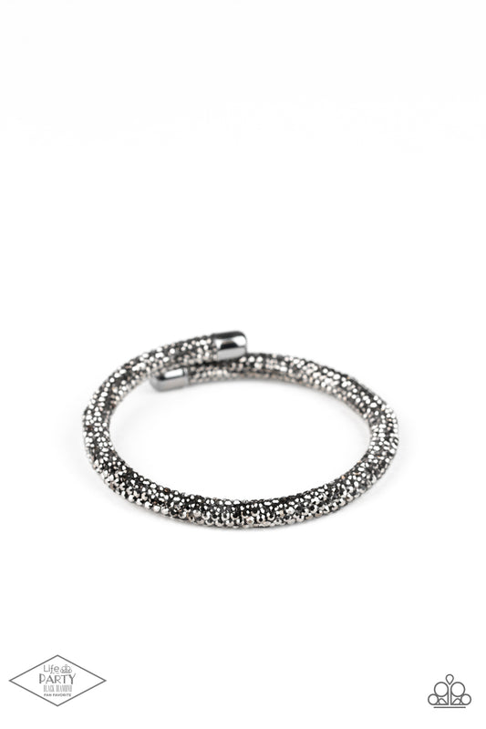 Stageworthy Sparkle - Black/Gunmetal bracelet