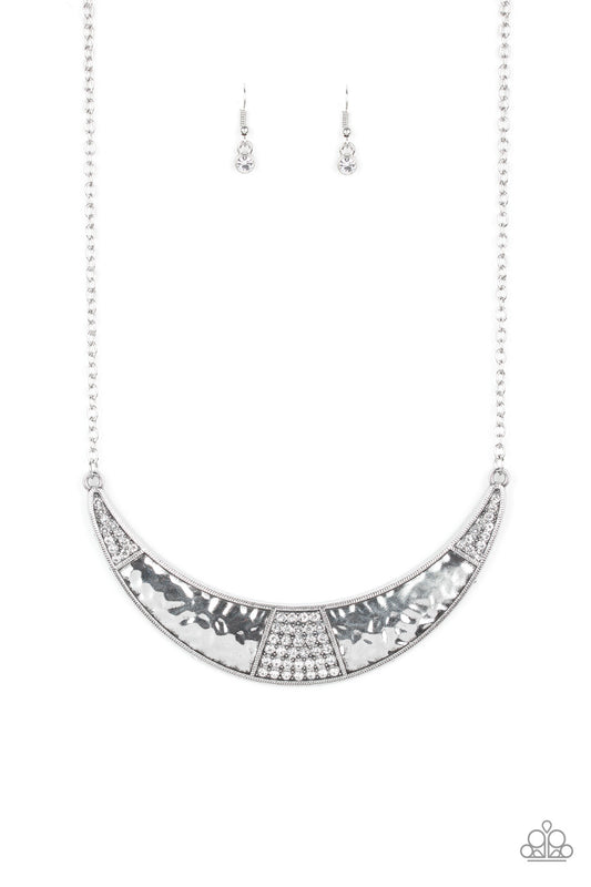 Stardust - White rhinestones necklace