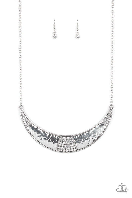 Stardust - White rhinestones necklace