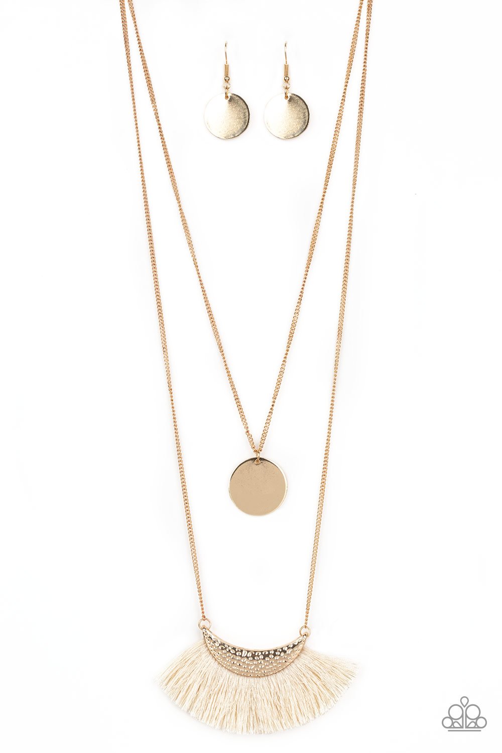 Tassel Temptation - Gold necklace