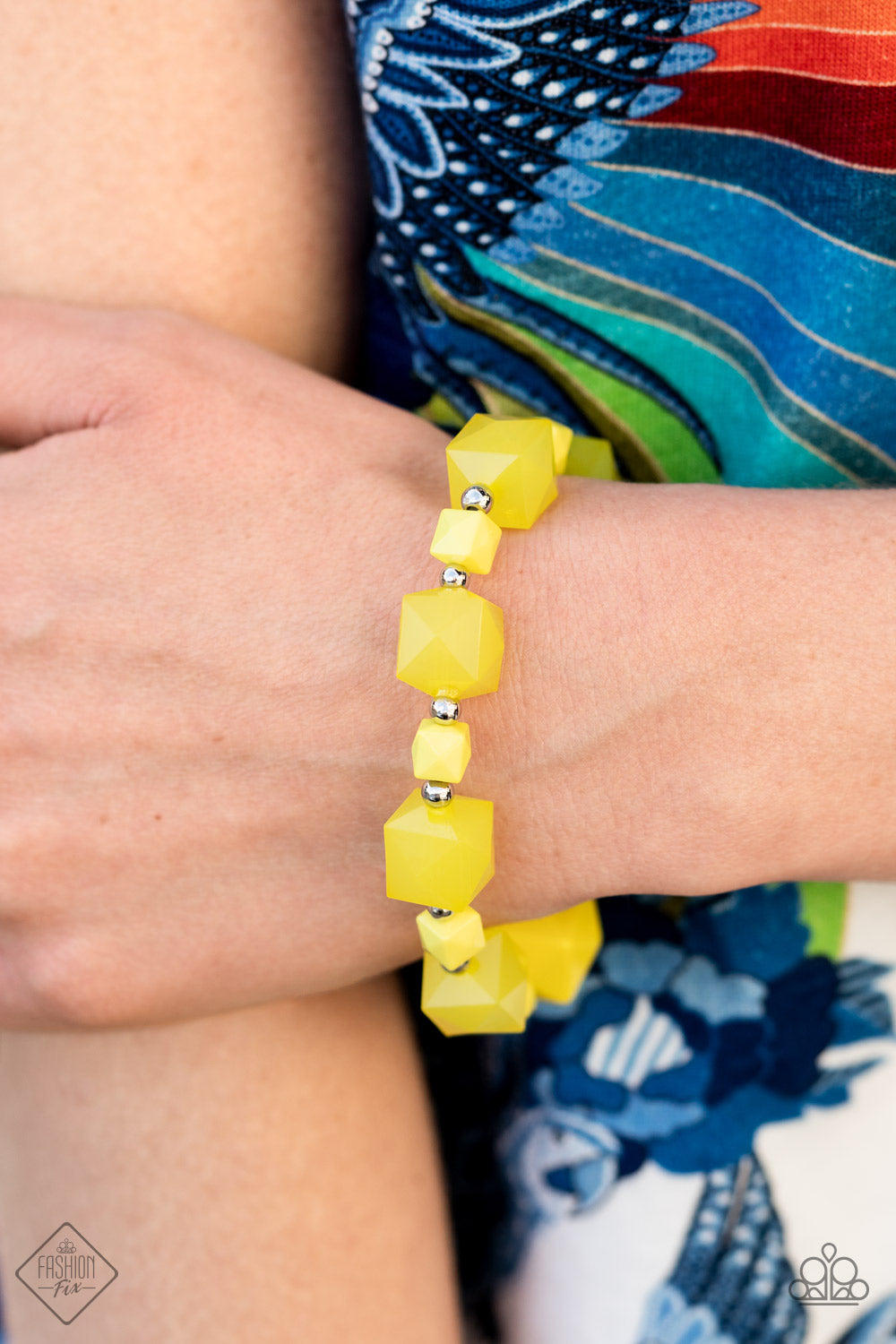 Trendsetting Tourist - Yellow bracelet (July 2021-Fashion Fix)