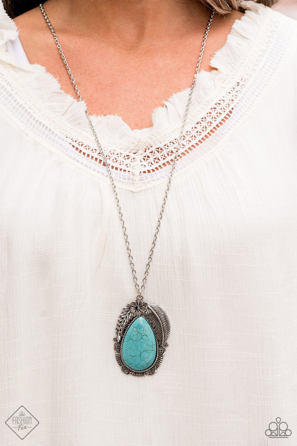 Tropical Mirage - Blue/Turquoise necklace