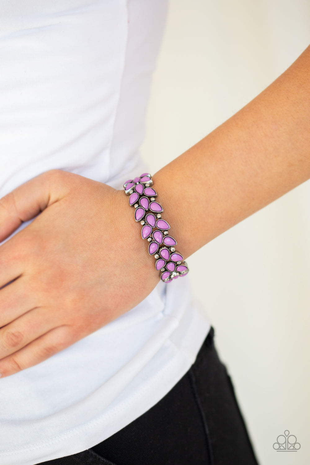 Vintage Venture - Purple bracelet