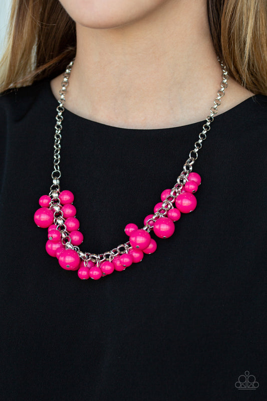 Walk This BROADWAY - Pink necklace