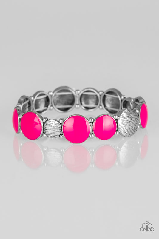 Paparazzi Bracelet "Bubble Blast - Pink"