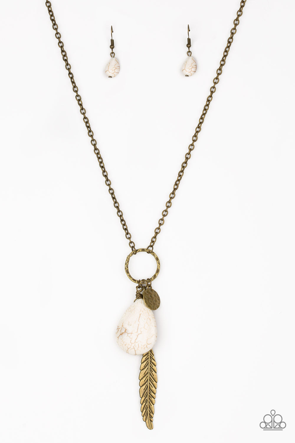 Canyon Quest - Brass necklace