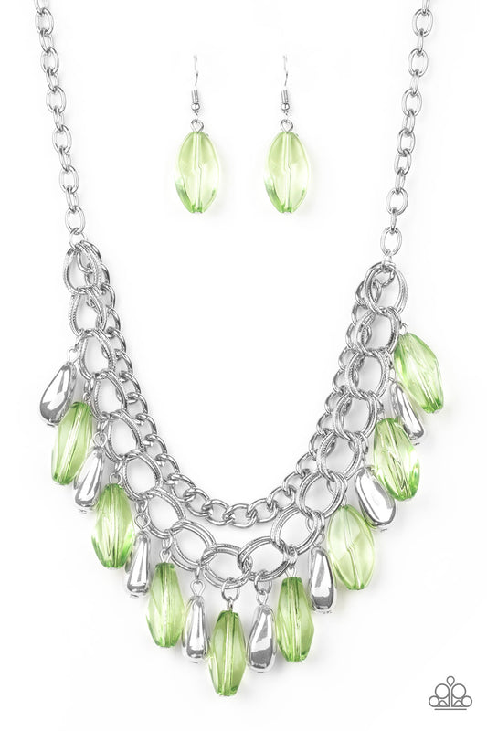 Spring Daydream - Green necklace