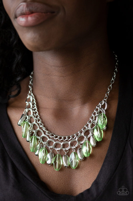 Spring Daydream - Green necklace