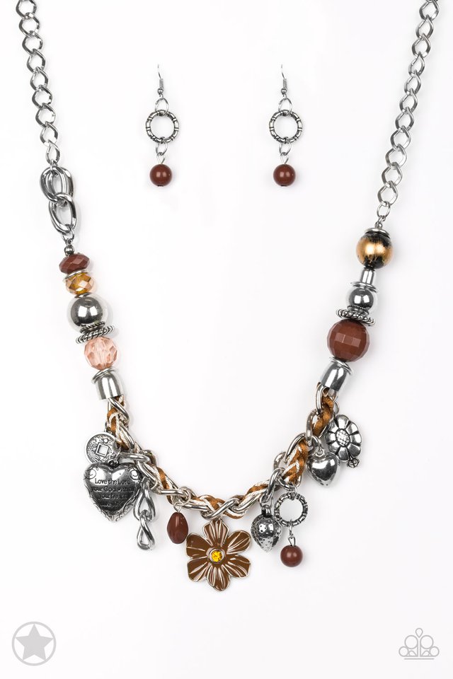 Charmed, I Am Sure - Brown necklace