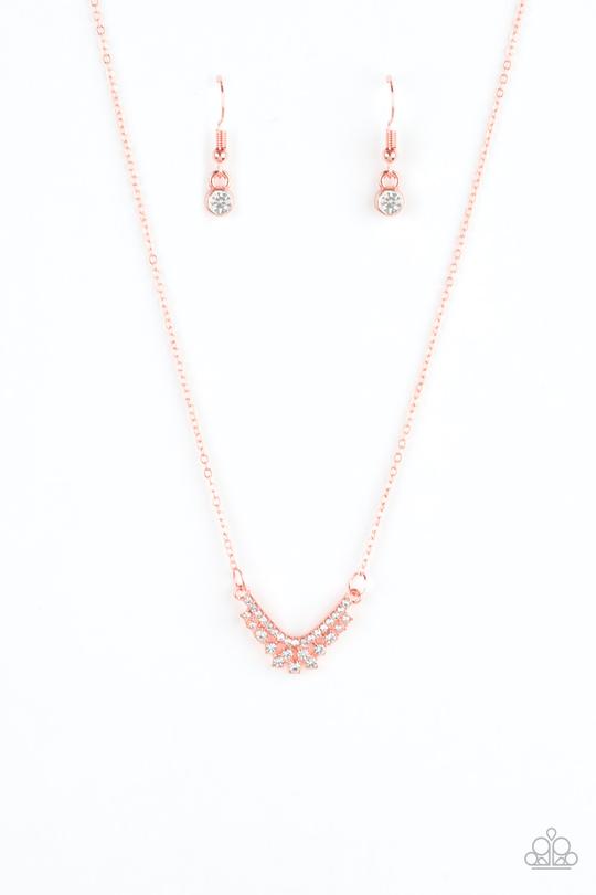 Classically Classic - Shiny Copper Necklace