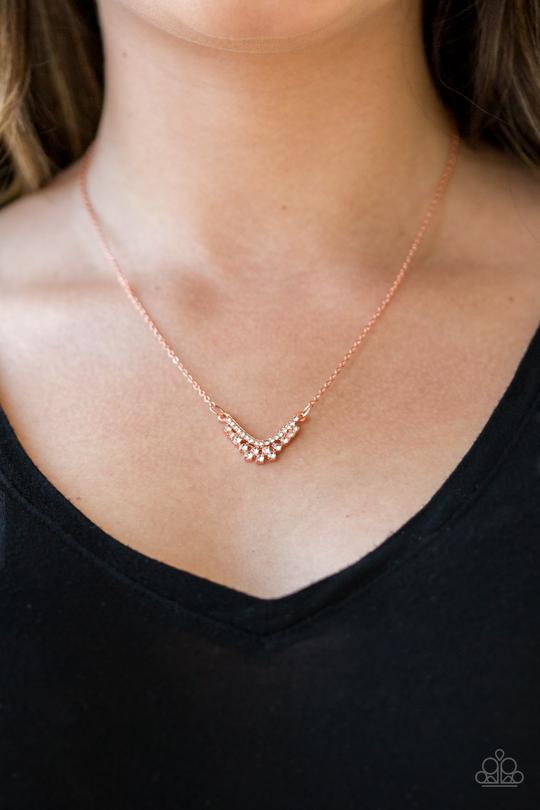 Classically Classic - Shiny Copper Necklace