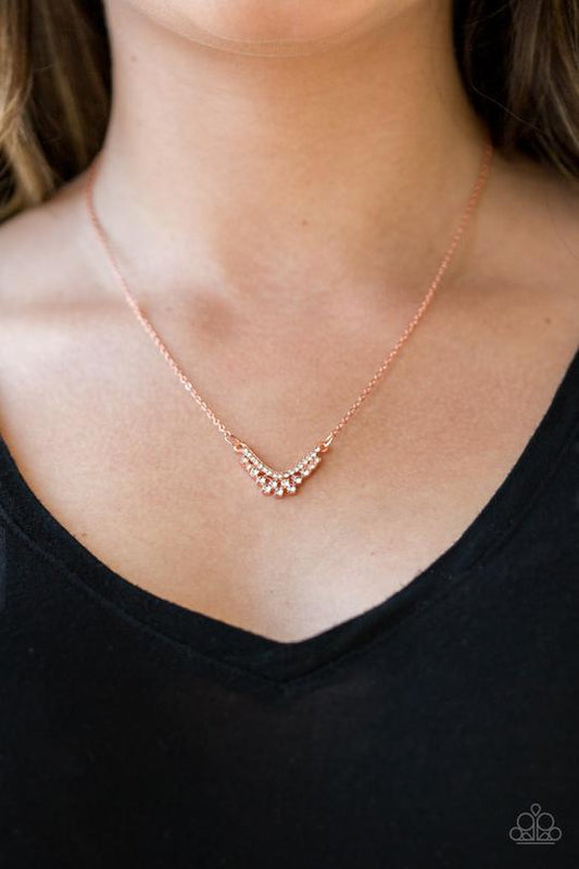Classically Classic - Shiny Copper Necklace