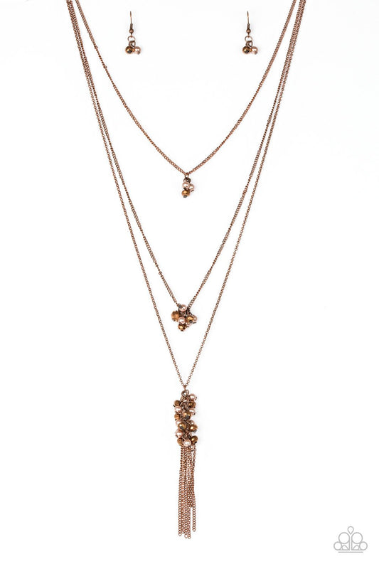 Crystal Cruiser - Copper necklace