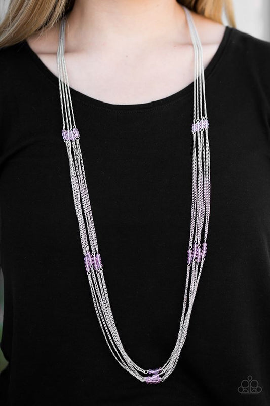 Oh My Glitter - Pink necklace