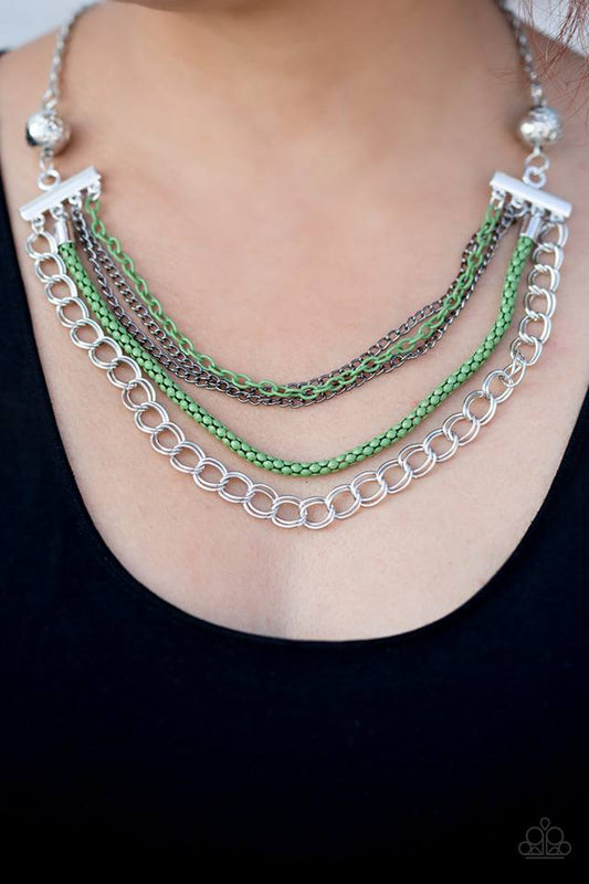 High-Intensity - Green necklace sets