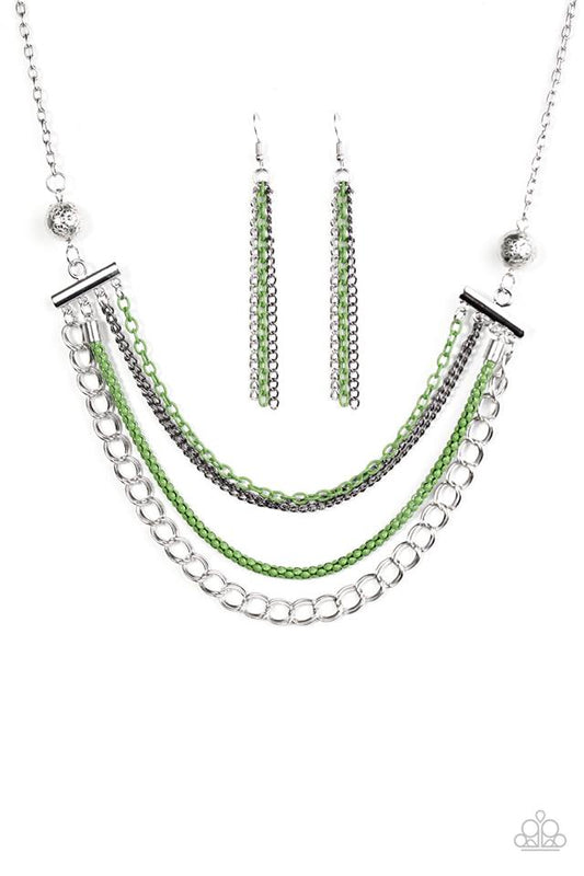 High-Intensity - Green necklace sets