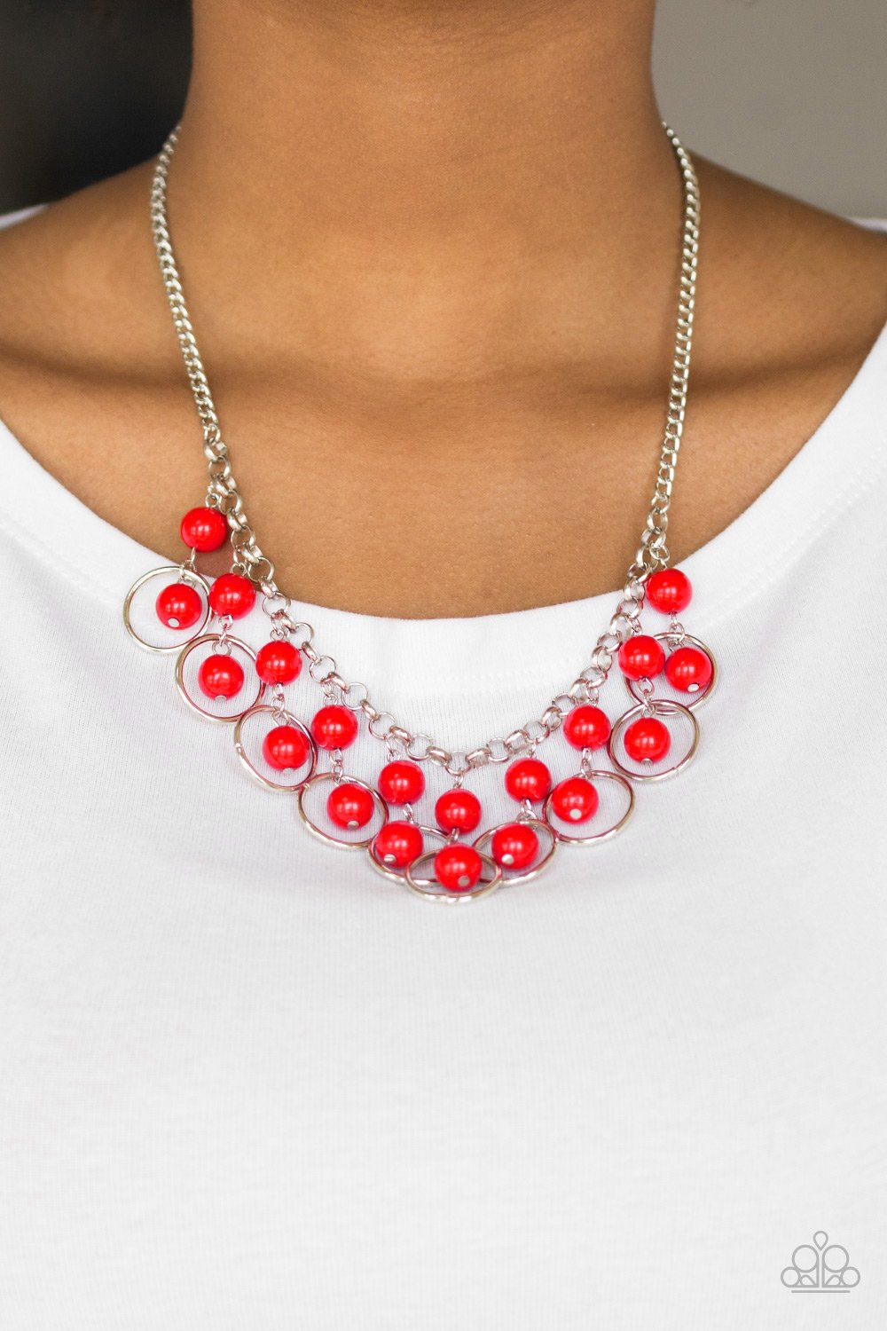 Really Rococo - Red necklace