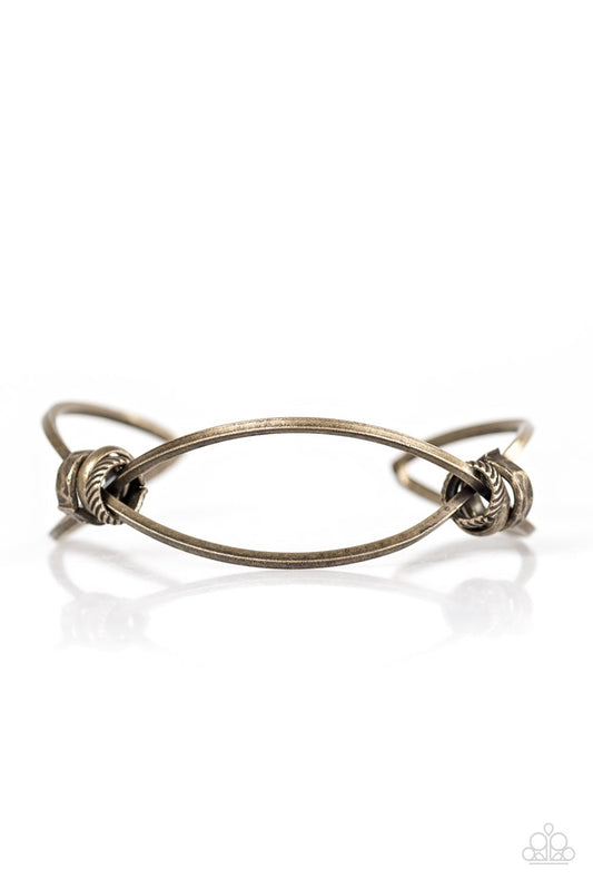City Cadence - Brass Bracelet