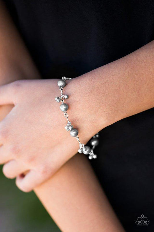 Posh in Pearls - Silver Bracelet