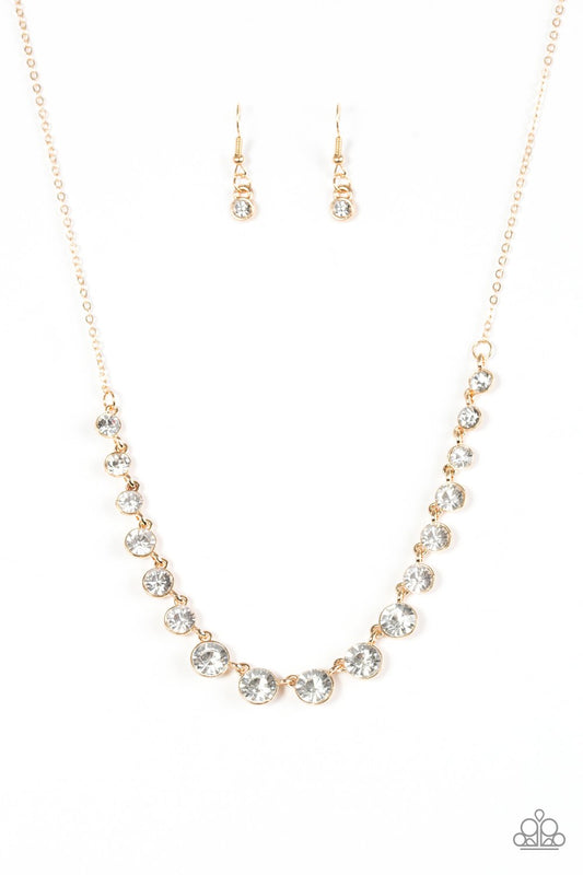 Here We GLOW! - Gold necklace