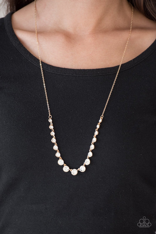 Here We GLOW! - Gold necklace