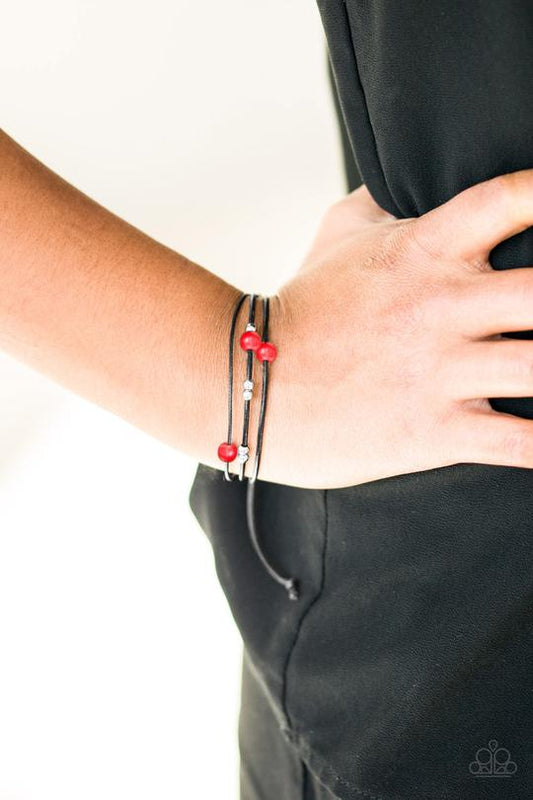 Mountain Treasure - Red urban bracelet