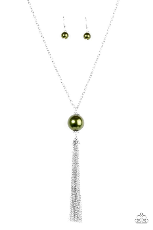 Be A Boss - Green necklace set