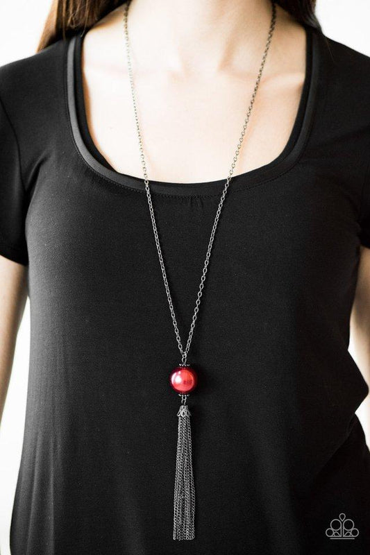 Be A Boss - Red necklace