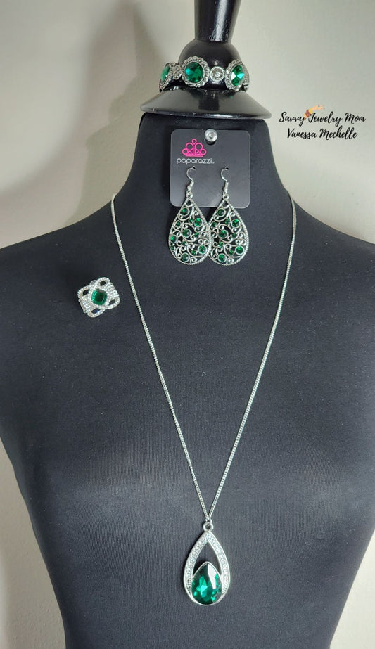 Savvy Set #254  (Green, 4-piece set)