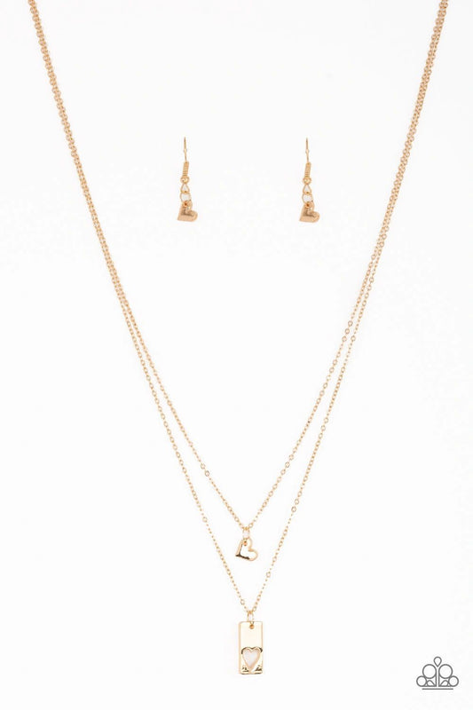 NOT YOUR DAMSEL - GOLD NECKLACE