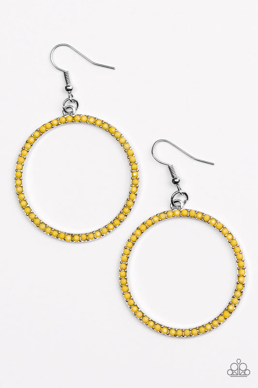 Spring Party- Yellow Earrings