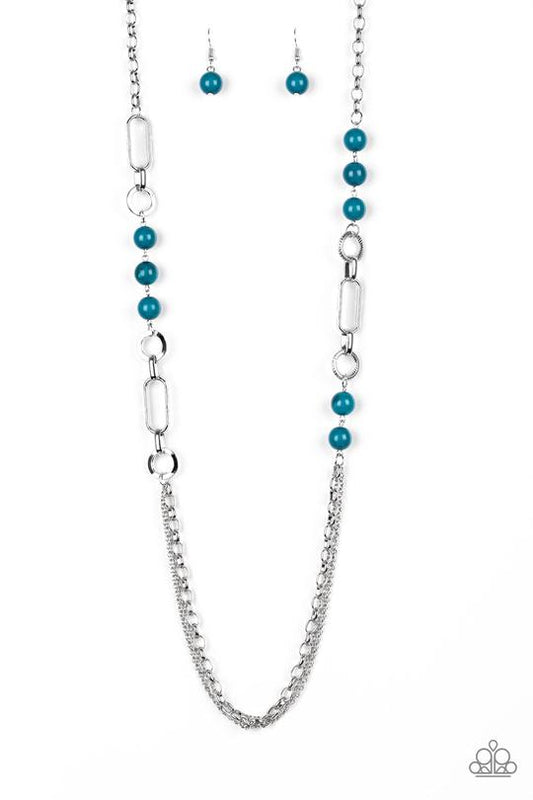 Cache Me Out -Blue necklace