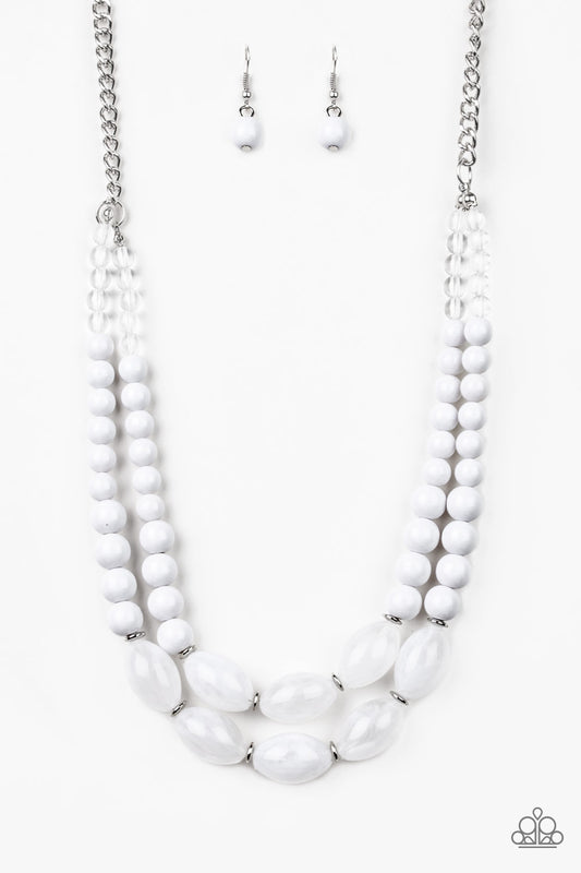 Sundae Shoppe - White necklace