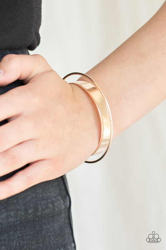 Avant-MOD - Rose Gold cuff bracelet